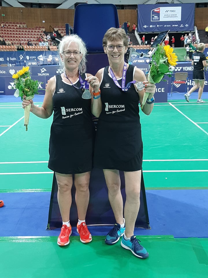 Silver for Sandra and Jeannette at the World Championships