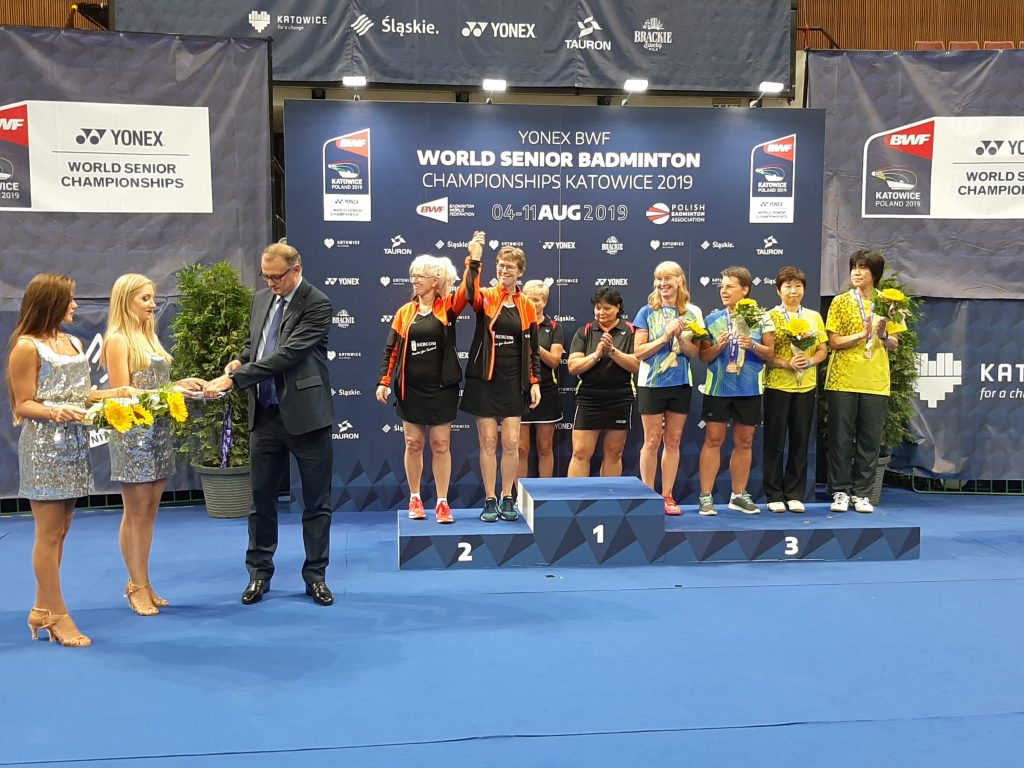 Silver for Sandra and Jeannette at the World Championships