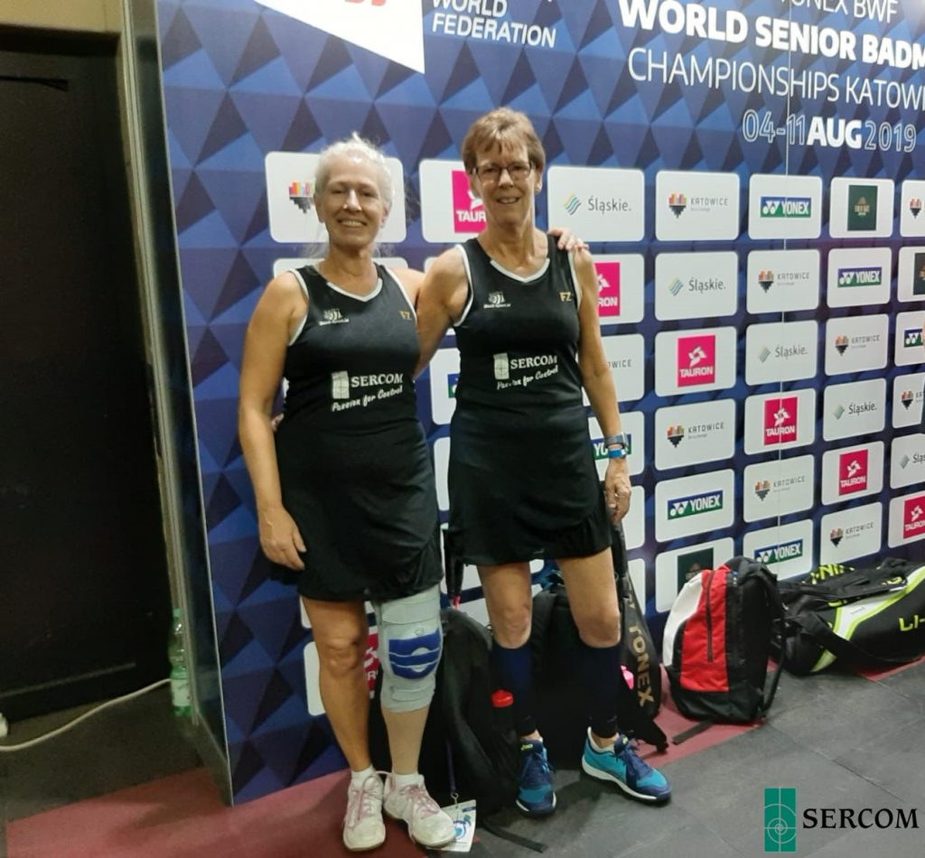 Sandra op World Senior Championships